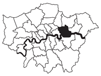 Map of Newham