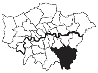 Map of Bromley