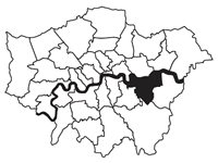 Map of Greenwich