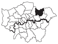 Map of Redbridge